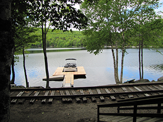 Philips Lake float dock