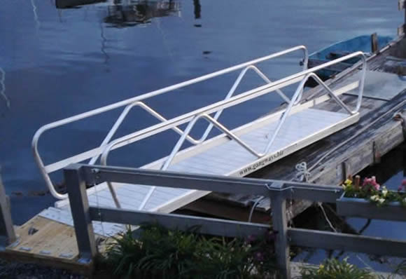 Internet special:  15' aluminum gangway